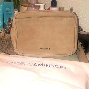 Rebecca Minkoff suede Camera Crossbody Bag